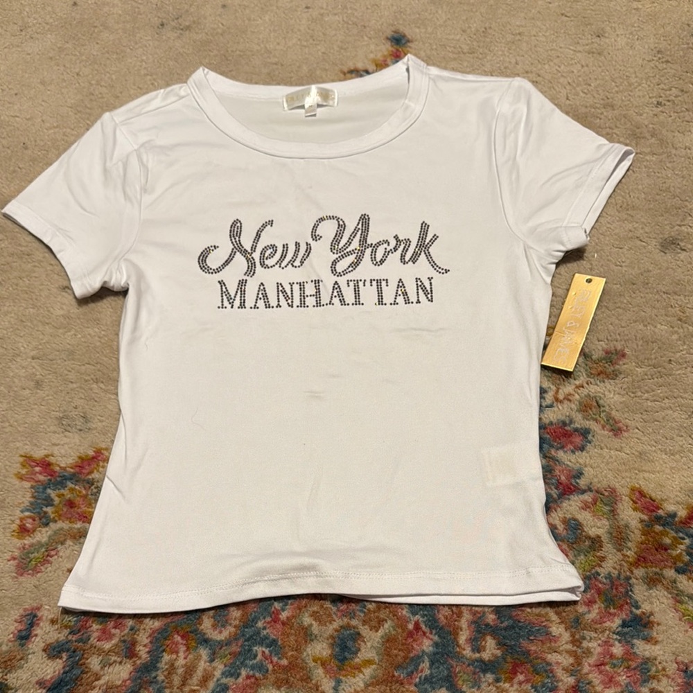 White New York Manhattan T-Shirt